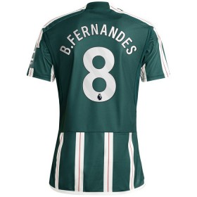 Camisolas Manchester United B. Fernandes 8 2º Equipamento Alternativa 2023-24 Manga Curta